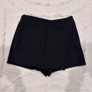 Zara black skort